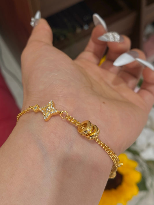 Celestial Star Charm Bracelet