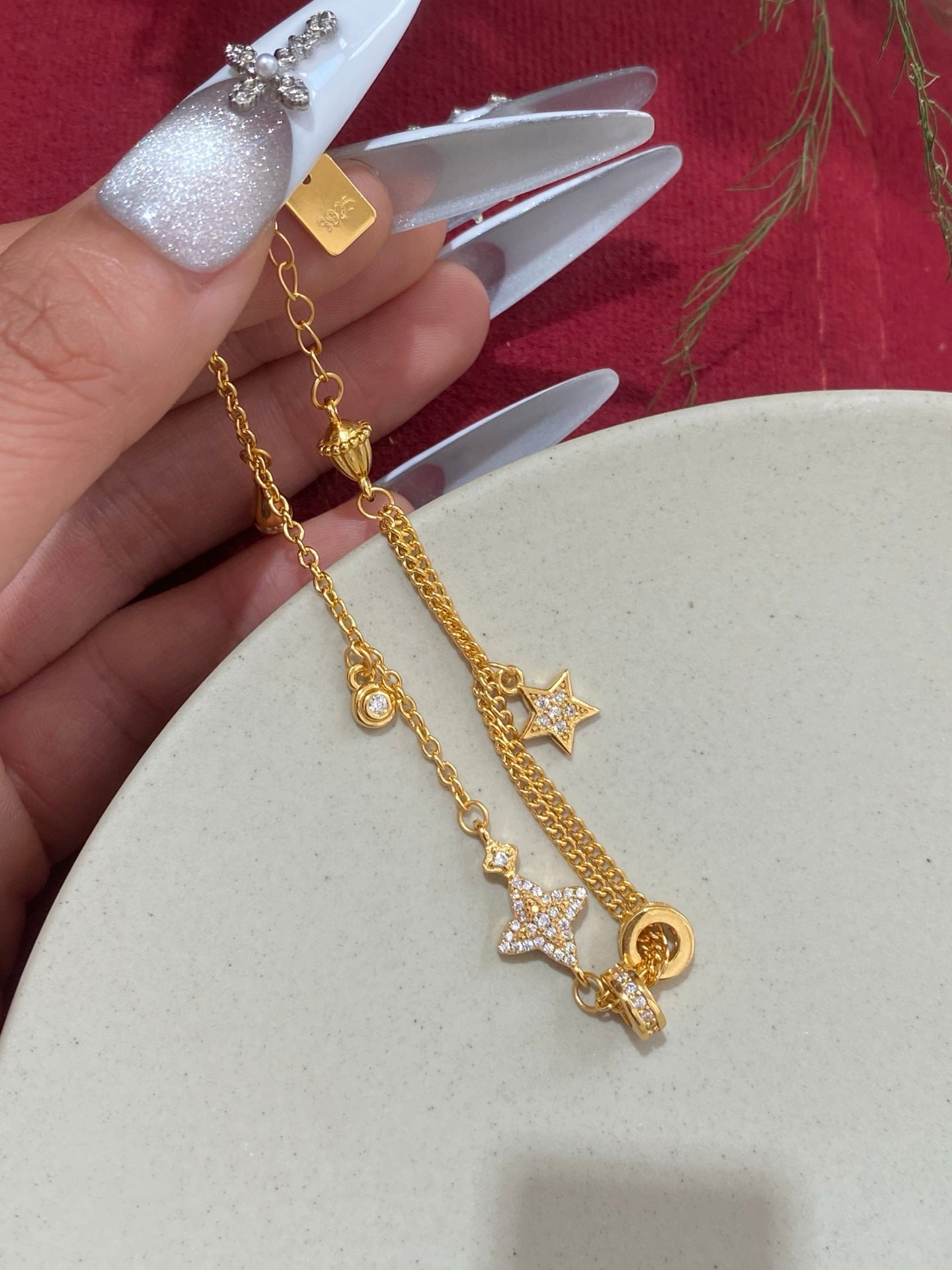 Celestial Star Charm Bracelet