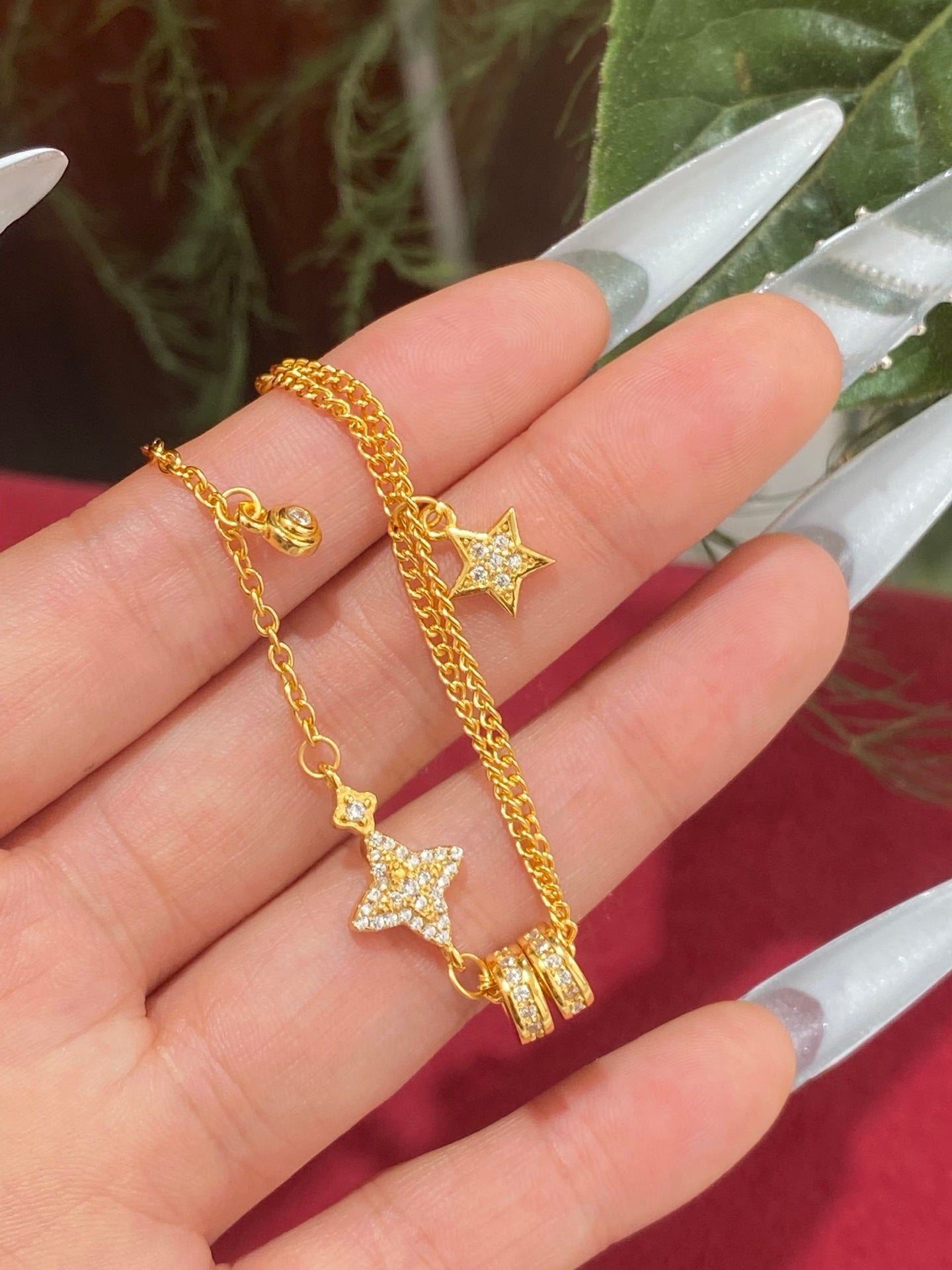 Celestial Star Charm Bracelet