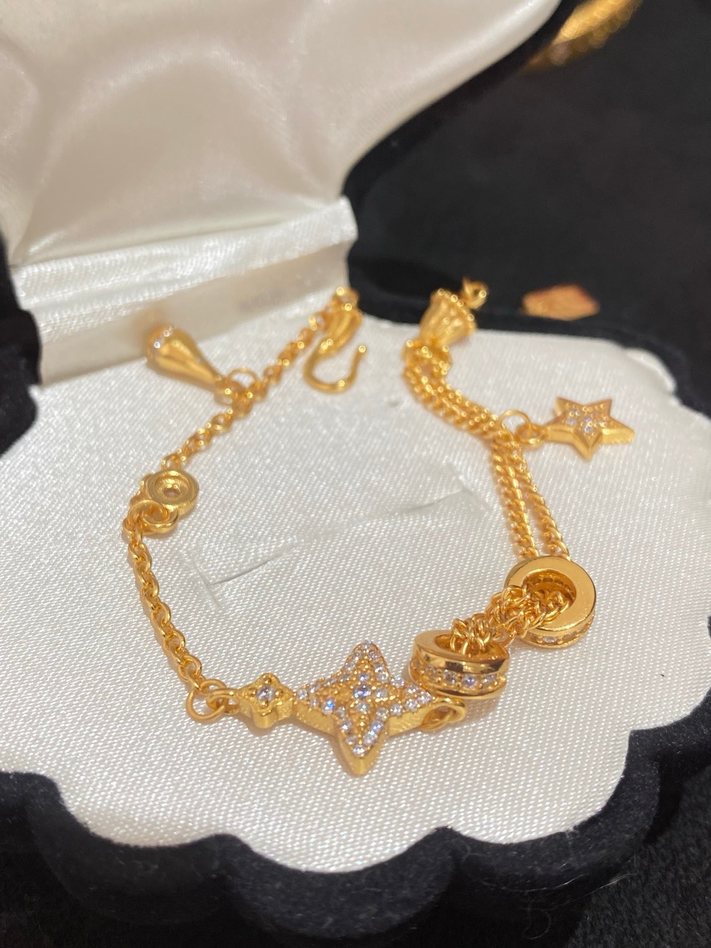 Celestial Star Charm Bracelet