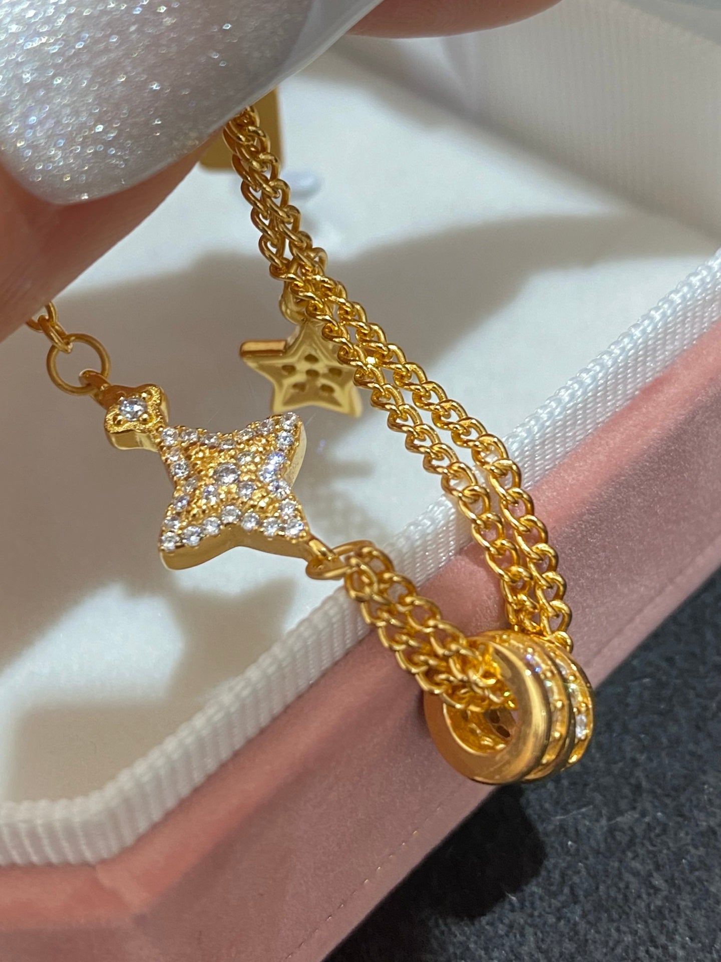 Celestial Star Charm Bracelet